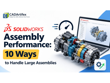 SOLIDWORKS Assembly Performance: 10 Ways to Handle Large Assemblies